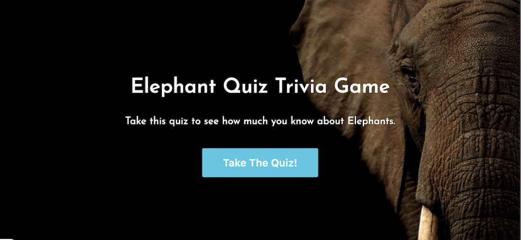 Elephant Trivia Quiz
