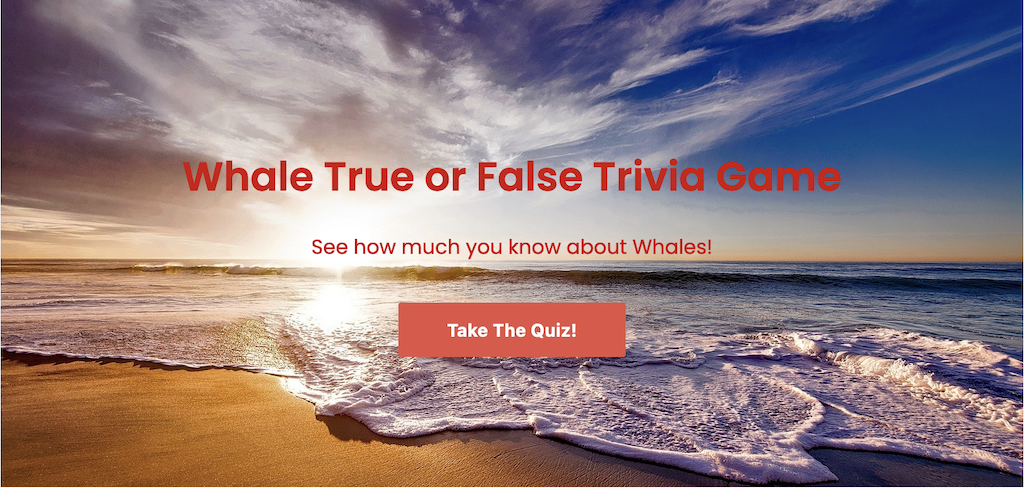 Whales Trivia Quiz