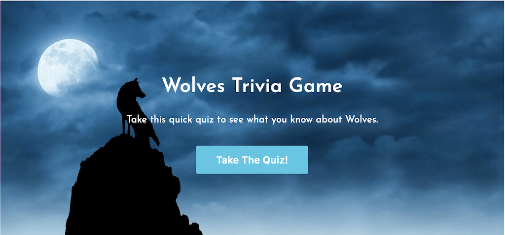 Wolves Trivia Quiz